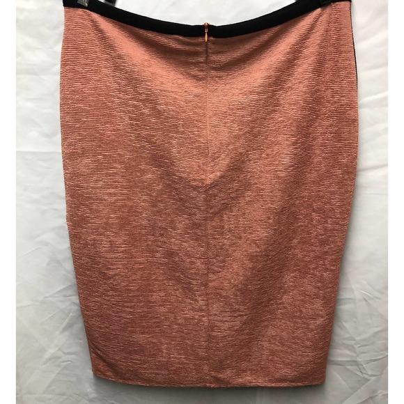 Blue white knit pencil skirt 48 - Picture 4 of 4